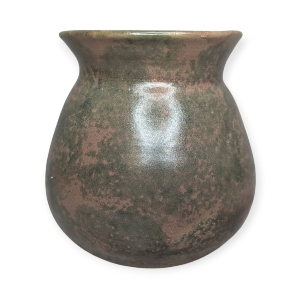 Fireworks Ceramic Glazed Vessel 5" Tall